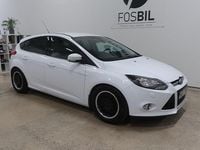 Begagnad Ford Focus Titanium 140 HK (102 kW) 2013 Vit Halvkombi
