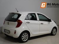 Begagnad Kia Picanto 68 HK (50 kW) 2013 Vit Halvkombi