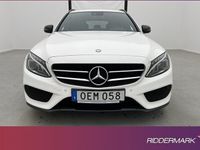 begagnad Mercedes C220 C220 BenzT d AMG Kamera Skinn Välserv Drag 2016, Kombi