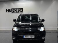 Begagnad Mitsubishi Outlander 150 HK (110 kW) 2013 Svart SUV