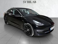Begagnad Tesla Model 3 Long Range AWD 366 kW (498 HK) 2019 Svart Sedan