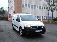 begagnad Peugeot Partner Van Utökad Last 1.6 3-sits MOMS Euro6 nyser