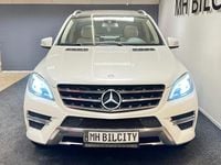 Begagnad Mercedes ML350 AMG line 258 HK (189 kW) 2012 Vit SUV