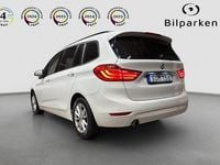 Begagnad BMW 218 Gran Tourer Advantage 136 HK (100 kW) 2016 Vit Minibuss