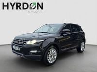 Begagnad Land Rover Range Rover evoque Dynamic 150 HK (110 kW) 2012 Svart SUV