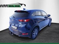 Begagnad Mazda CX-3 Optimum 150 HK (110 kW) 2019 Blå SUV