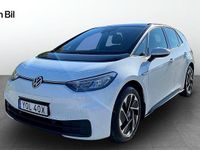 Begagnad VW ID.3 Pro Performance 150 kW (204 HK) 2022 Vit Halvkombi