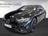 Begagnad Mercedes EQE350 AMG line 215 kW (293 HK) 2024 Svart Sedan