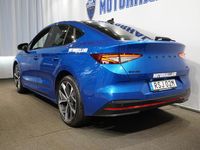 Begagnad Skoda Enyaq iV RS 250 kW (340 HK) 2023 Blå SUV