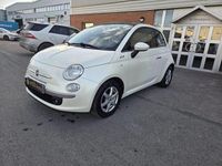 Begagnad Fiat 500 Lounge 69 HK (50 kW) 2012 Vit Halvkombi