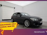 Begagnad BMW 118 M Sport 136 HK (100 kW) 2018 Svart Halvkombi