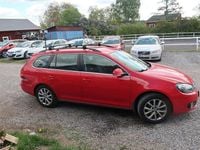 Begagnad VW Golf VII 102 HK (75 kW) 2011 Röd Kombi