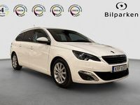 Begagnad Peugeot 308 SW Allure 120 HK (88 kW) 2016 Vit Kombi