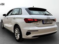 Begagnad Audi A3 Proline 150 HK (110 kW) 2020 Vit Sedan