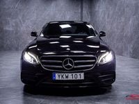 Begagnad Mercedes E220 AMG 194 HK (142 kW) 2017 Svart Sedan