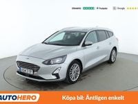Begagnad Ford Focus Titanium 126 HK (92 kW) 2019 Grå Kombi