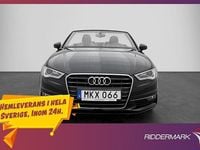 Begagnad Audi A3 140 HK (102 kW) 2015 Svart Cab