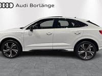 begagnad Audi Q3 Sportback 45 TFSI e Laddhybrid S Line Panoramaglas 2023, SUV