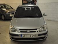 begagnad Hyundai Getz 5-dörrar 1.3 . Nybesiktigad. Servad