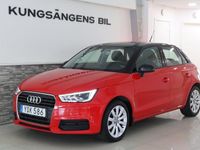 Begagnad Audi A1 Sportback Sport 95 HK (69 kW) 2016 Röd Halvkombi