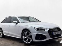 Begagnad Audi A4 S-Line 190 HK (139 kW) 2019 Vit Kombi