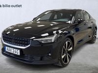 Begagnad Polestar 2 Long Range Dual motor 309 kW (421 HK) 2021 Svart Halvkombi