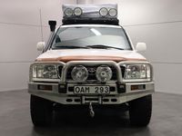 begagnad Toyota Land Cruiser 4.2D 4WD Expedition Overlanding Taktält Winch