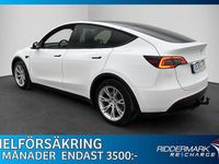 Begagnad Tesla Model Y Standard Range 250 kW (340 HK) 2022 Vit SUV