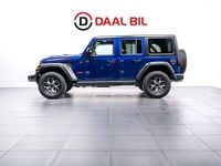 Begagnad Jeep Wrangler Unlimited Rubicon 272 HK (200 kW) 2020 Blå SUV
