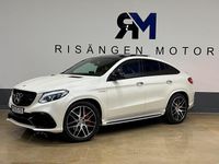 Begagnad Mercedes GLE63 AMG AMG 585 HK (430 kW) 2016 Vit Sportkupé