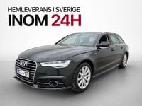 Begagnad Audi A6 S-Line 190 HK (139 kW) 2015 Svart Kombi