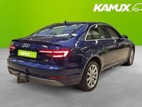 Begagnad Audi A4 190 HK (139 kW) 2018 Blå Sedan