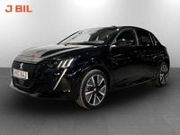 Begagnad Peugeot e-208 GT 100 kW (136 HK) 2022 Svart Halvkombi