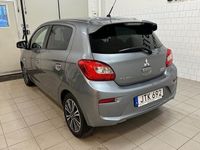 begagnad Mitsubishi Space Star 1.2 Euro6 Lågmil Svensksåld 2016, Halvkombi