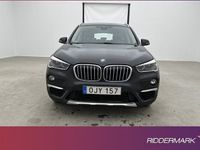 begagnad BMW X1 xDrive20d X-Line Kamera Skinn HUD Navi Drag 2017, SUV