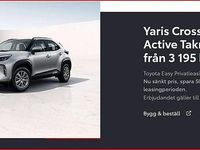 Ny Toyota Yaris Cross Active 2025 SUV