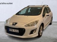 Begagnad Peugeot 308 SW 2011 Vit Kombi