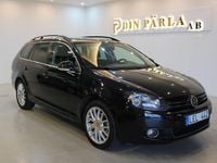 Begagnad VW Golf VI GT 141 HK (103 kW) 2011 Svart Halvkombi