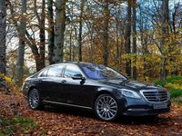 Begagnad Mercedes S560 AMG 469 HK (344 kW) 2018 Svart (magnetitsvart metallic) Sedan