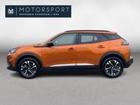 Begagnad Peugeot e-2008 100 kW (136 HK) 2023 Orange metallic SUV