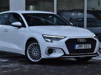 Begagnad Audi A3 Sportback 150 HK (110 kW) 2020 Vit Halvkombi