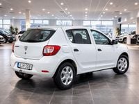 Begagnad Dacia Sandero 90 HK (66 kW) 2014 Vit Halvkombi