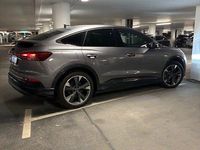 Begagnad Audi Q4 Sportback e-tron 150 kW (204 HK) 2022 Tyfongrå metallic SUV