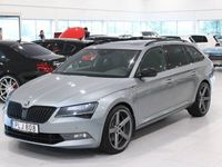 begagnad Skoda Superb 2.0 TSI 4x4 Sport Line Värmare Panorama 280hk