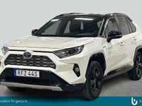 begagnad Toyota RAV4 Hybrid NYA KAROSSEN STYLE DRAGKROK B-KAMERA