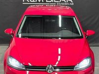 Begagnad VW Golf VII 110 HK (80 kW) 2016 Röd Halvkombi