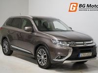 Begagnad Mitsubishi Outlander 150 HK (110 kW) 2016 Brun SUV