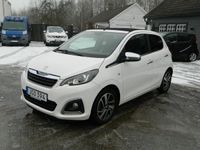 begagnad Peugeot 108 TOP! 5-dörrar 1.0 VTi Euro 6