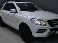 Begagnad Mercedes ML350 AMG line 258 HK (189 kW) 2012 Vit SUV