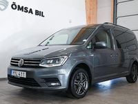 Begagnad VW Caddy Maxi Life Life 102 HK (75 kW) 2017 Ljusgrå Minibuss